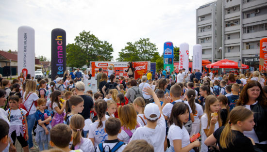Više od 1.000 djece na Telemach Danu sporta okupilo se u Novoj Gradiški